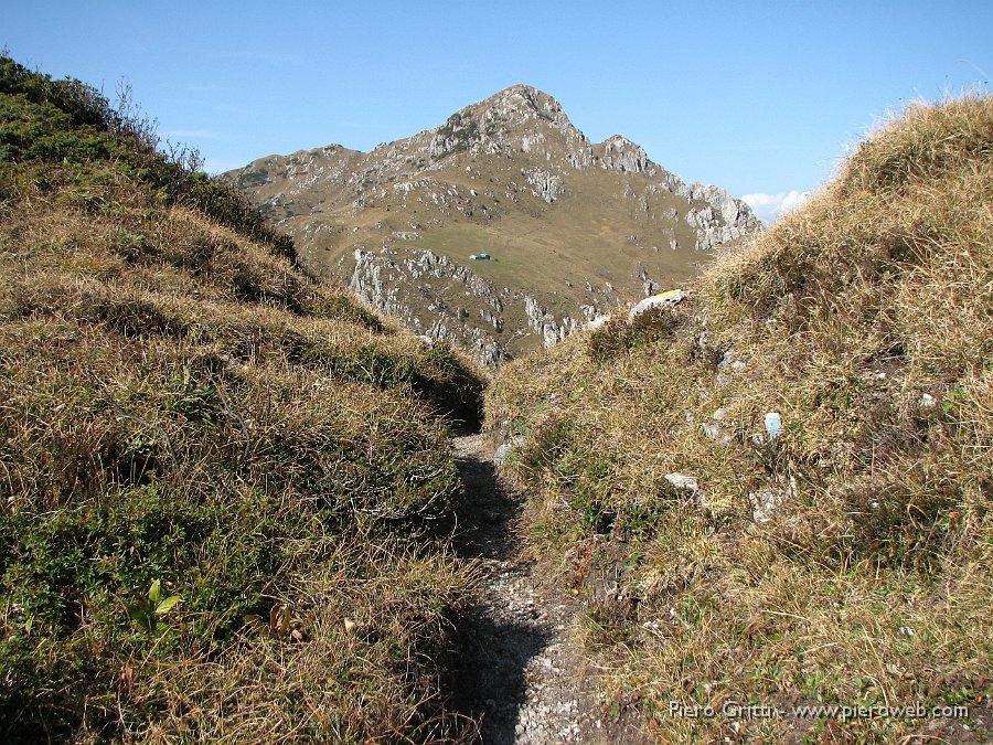 cancervo 163.jpg - ...con vista verso il Venturosa (1999 m.)